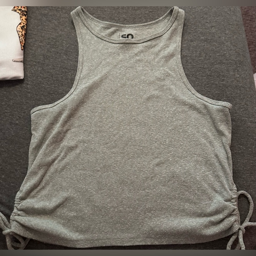 XL Juniors’ SO Goods for Life Side Keyhole Racerback Tank Top